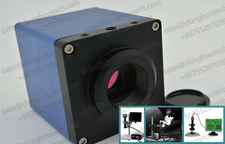  HDMI High Definition HD Microscope Camera with Build In Crosshair Line 